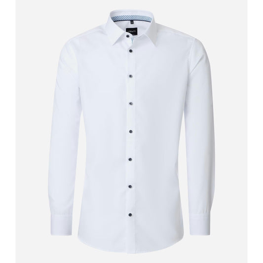 MODERN FIT BLACK BUTTON-MENS DRESS SHIRTS-VENTI-JB Evans Fashions & Footwear