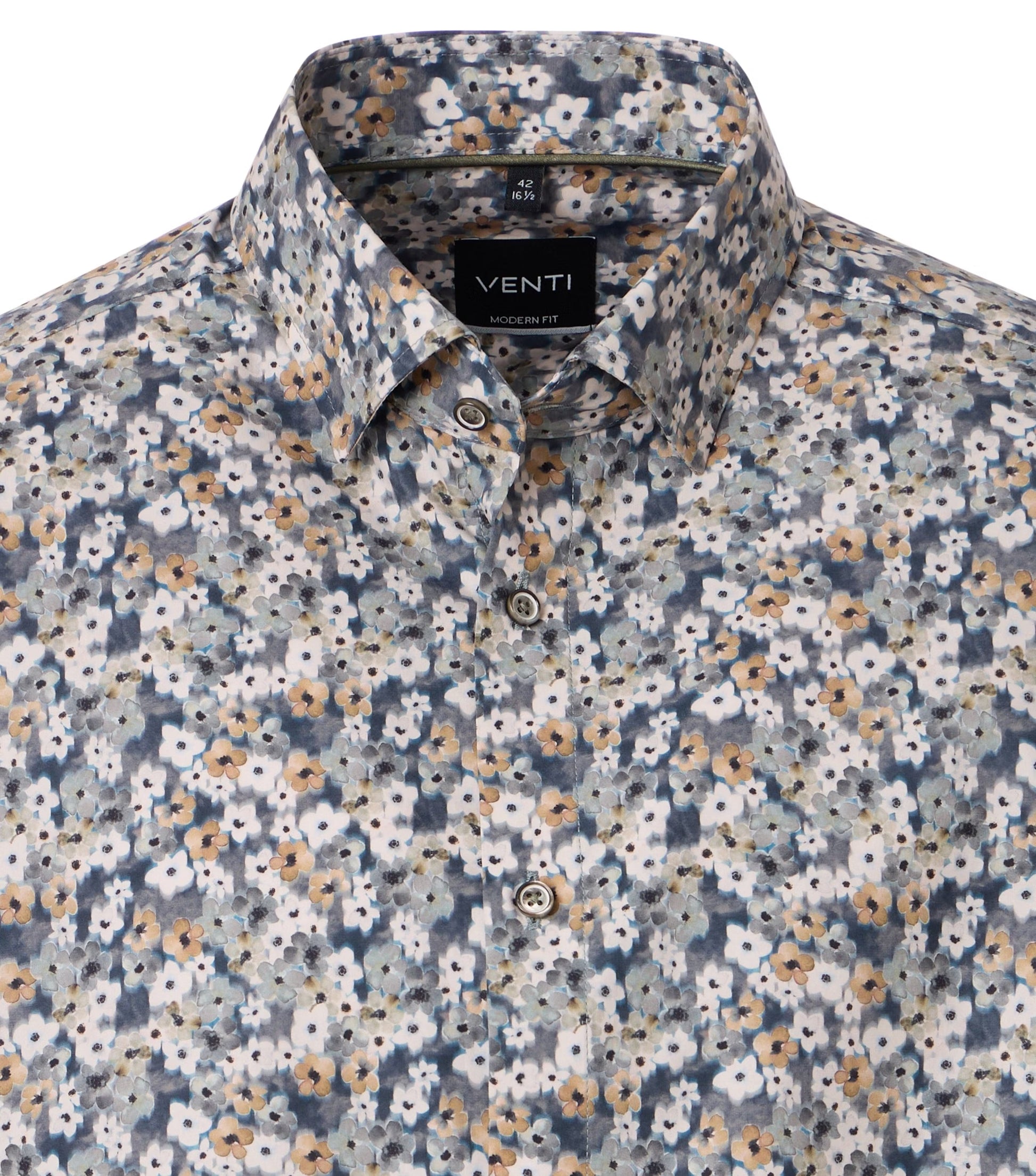 MODERN FIT B.D FLORAL-MENS DRESS SHIRTS-VENTI-JB Evans Fashions & Footwear