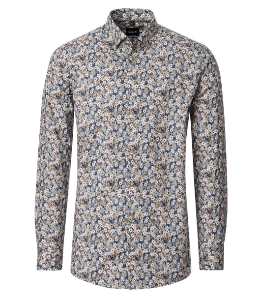 MODERN FIT B.D FLORAL-MENS DRESS SHIRTS-VENTI-JB Evans Fashions & Footwear