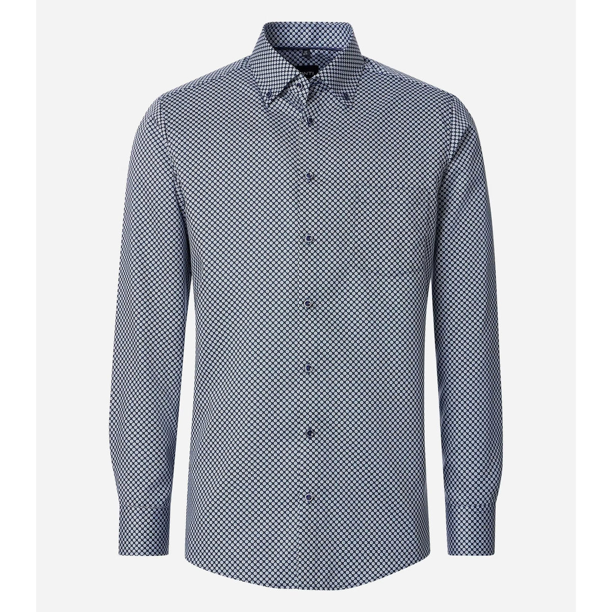MODERN FIT B.D GEO PRINT-MENS DRESS SHIRTS-VENTI-JB Evans Fashions & Footwear