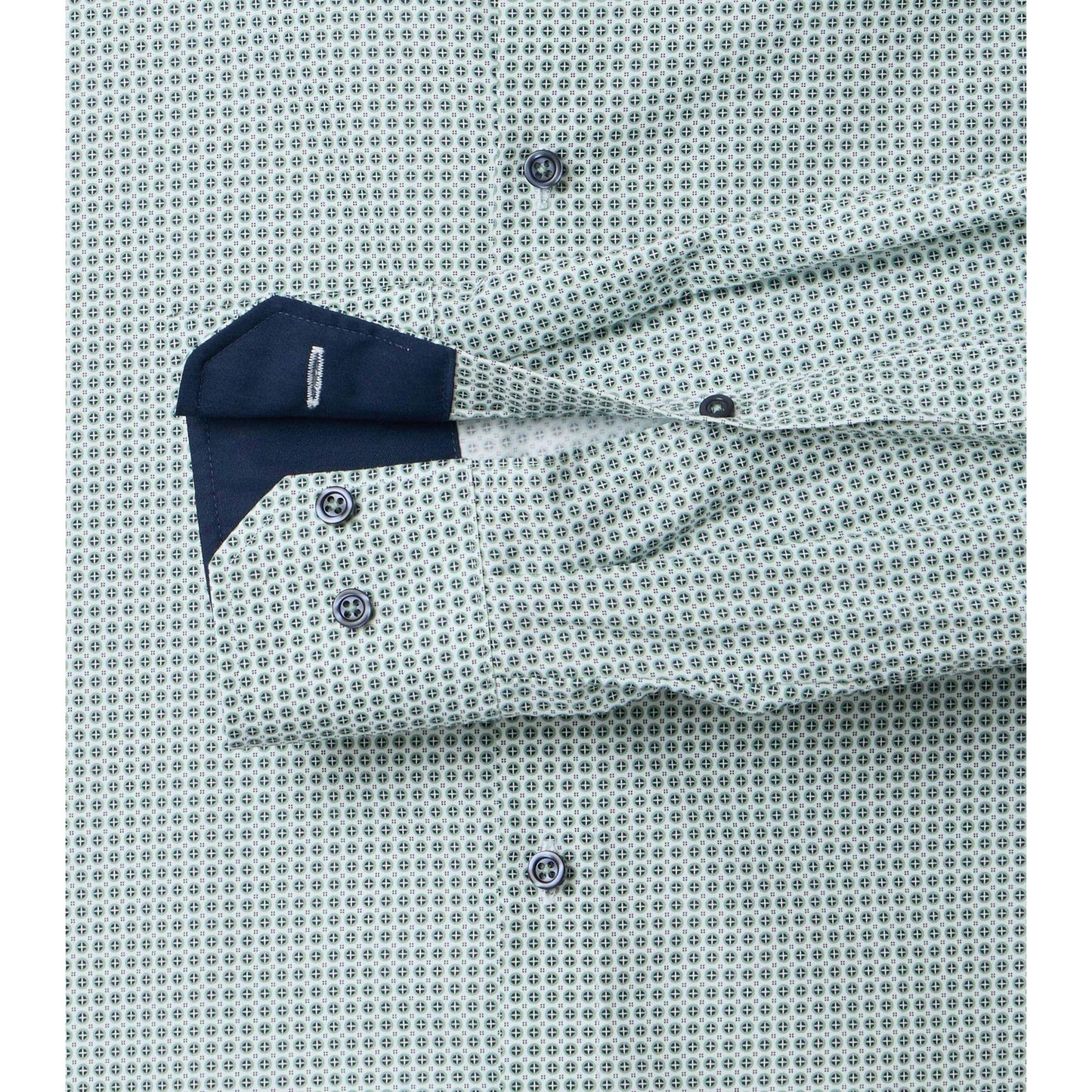 MODERN FIT CIRCLE PRINT-MENS DRESS SHIRTS-VENTI-JB Evans Fashions & Footwear