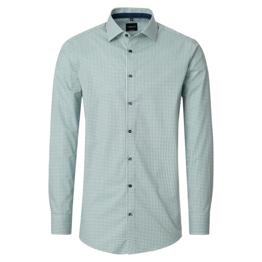 MODERN FIT CIRCLE PRINT-MENS DRESS SHIRTS-VENTI-JB Evans Fashions & Footwear