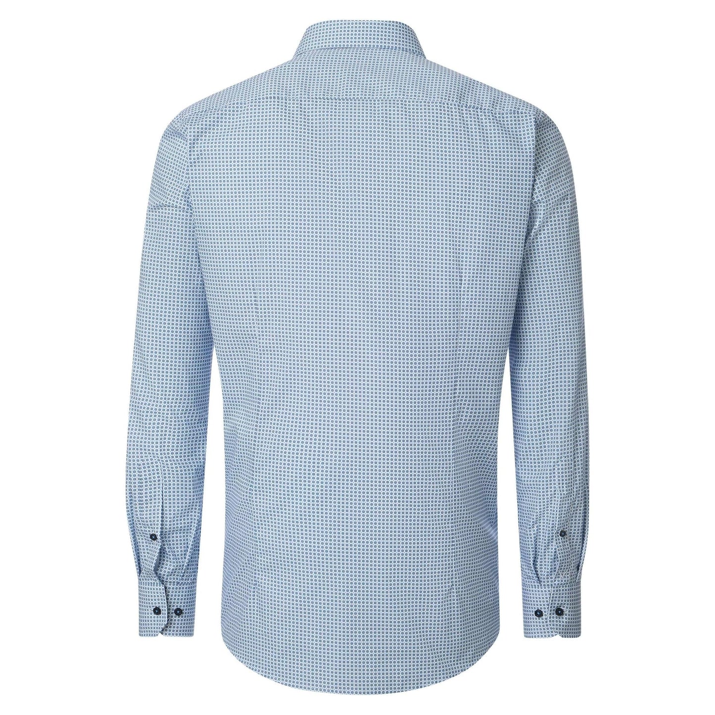 MODERN FIT CIRCLE PRINT "NOOS"-MENS DRESS SHIRTS-VENTI-JB Evans Fashions & Footwear