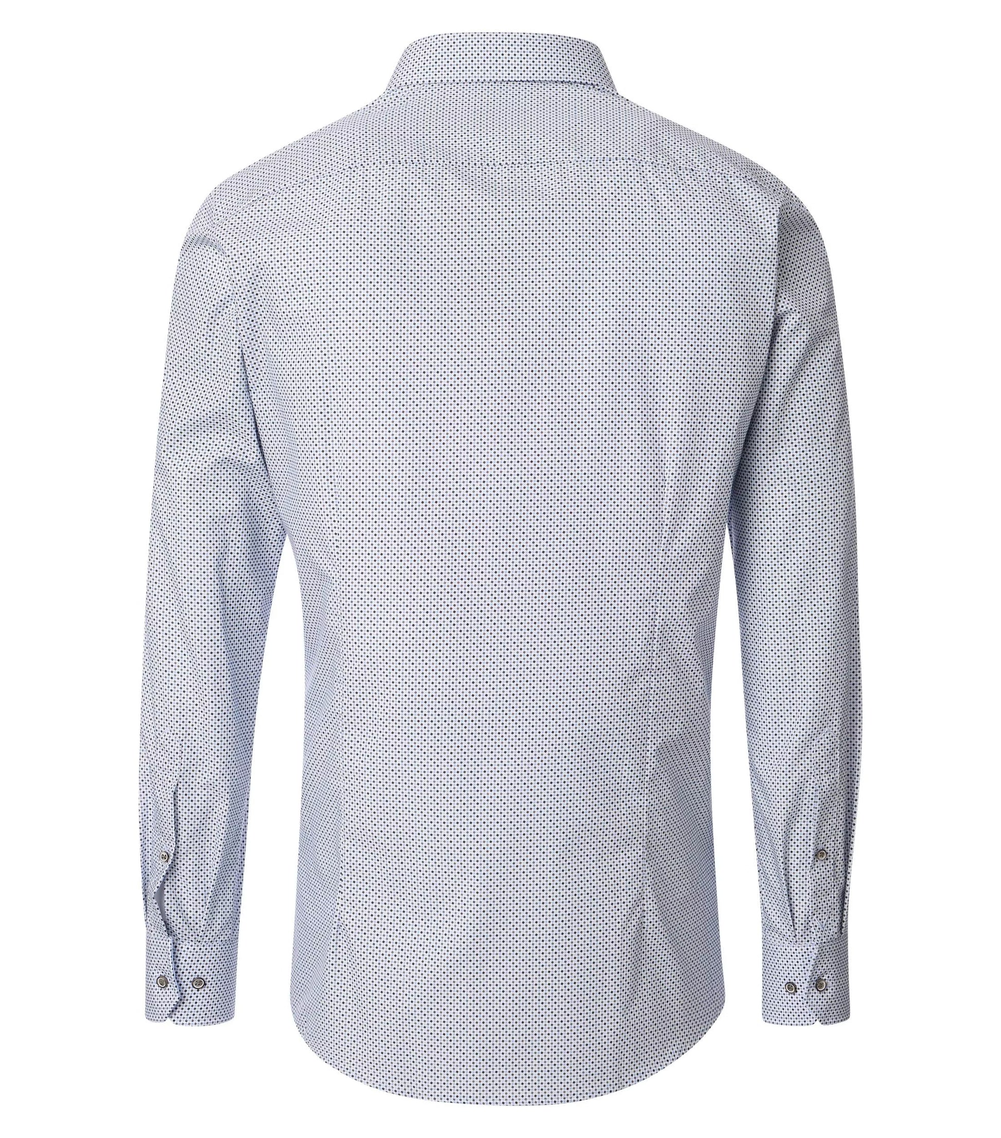 MODERN FIT DOT PATTERN-MENS DRESS SHIRTS-VENTI-JB Evans Fashions & Footwear