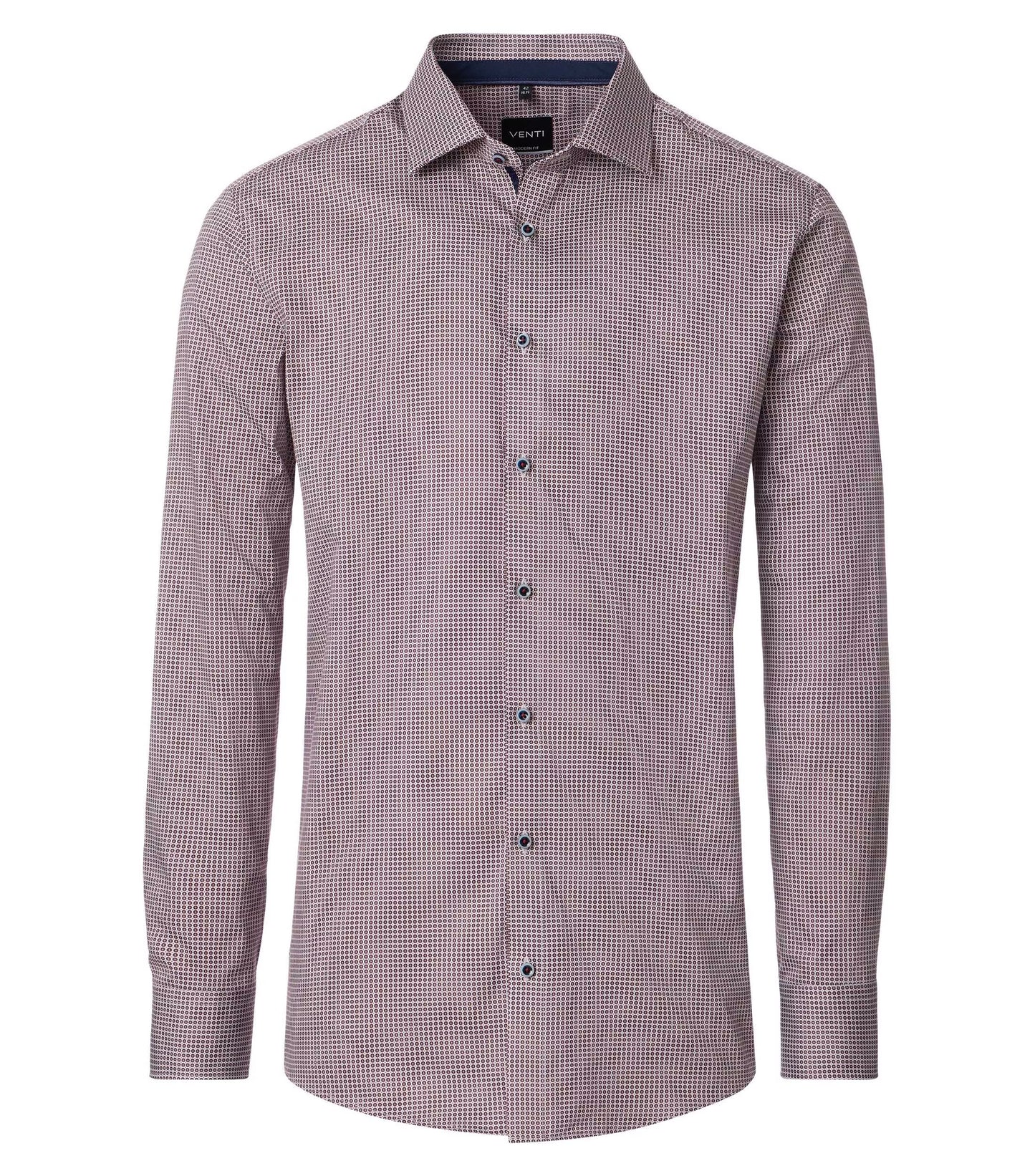 MODERN FIT DOT PRINT-MENS DRESS SHIRTS-VENTI-JB Evans Fashions & Footwear