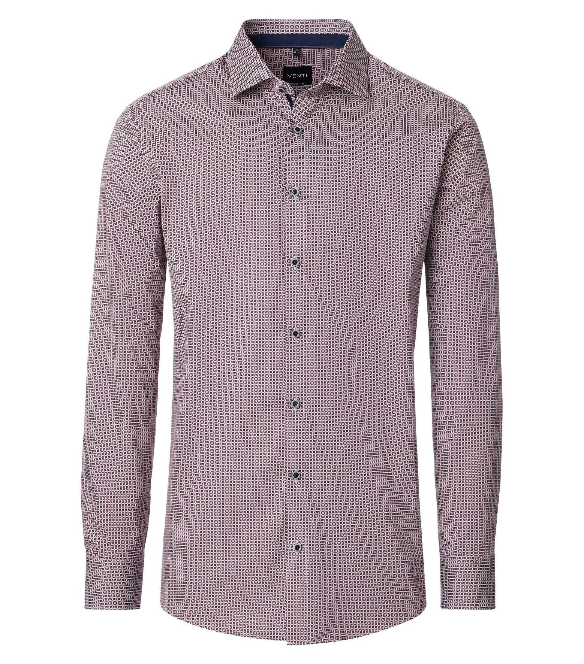 MODERN FIT DOT PRINT-MENS DRESS SHIRTS-VENTI-JB Evans Fashions & Footwear