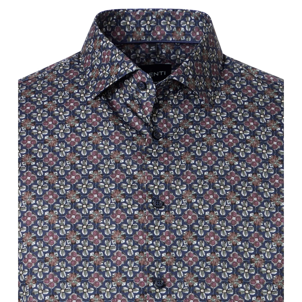 MODERN FIT FLORAL PRINT-MENS DRESS SHIRTS-VENTI-JB Evans Fashions & Footwear