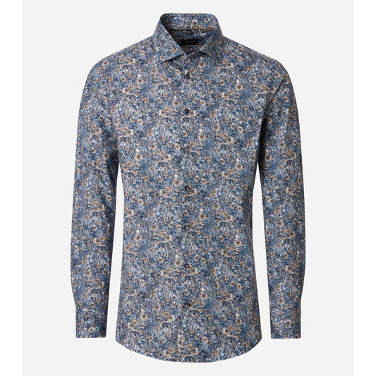 MODERN FIT FLORAL PRINT-MENS DRESS SHIRTS-VENTI-JB Evans Fashions & Footwear