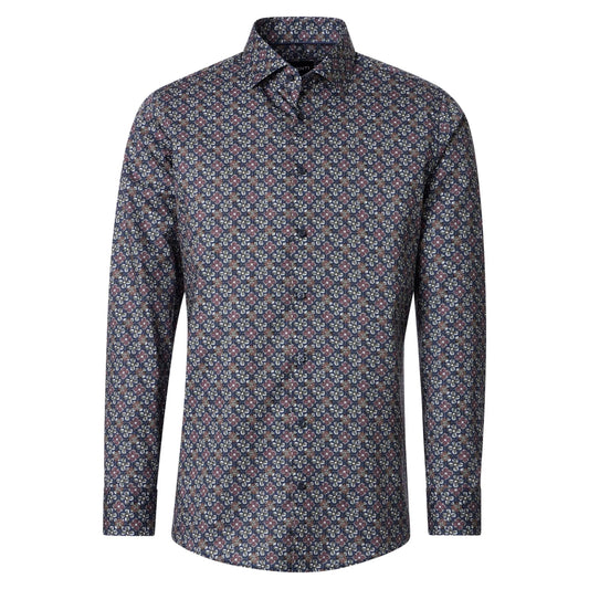MODERN FIT FLORAL PRINT-MENS DRESS SHIRTS-VENTI-JB Evans Fashions & Footwear