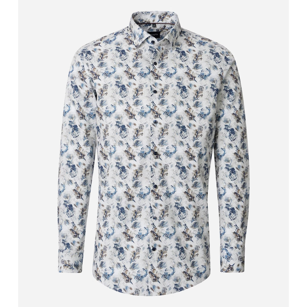 MODERN FIT LARGE FLORAL-MENS DRESS SHIRTS-VENTI-JB Evans Fashions & Footwear