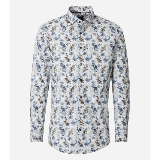 MODERN FIT LARGE FLORAL-MENS DRESS SHIRTS-VENTI-JB Evans Fashions & Footwear