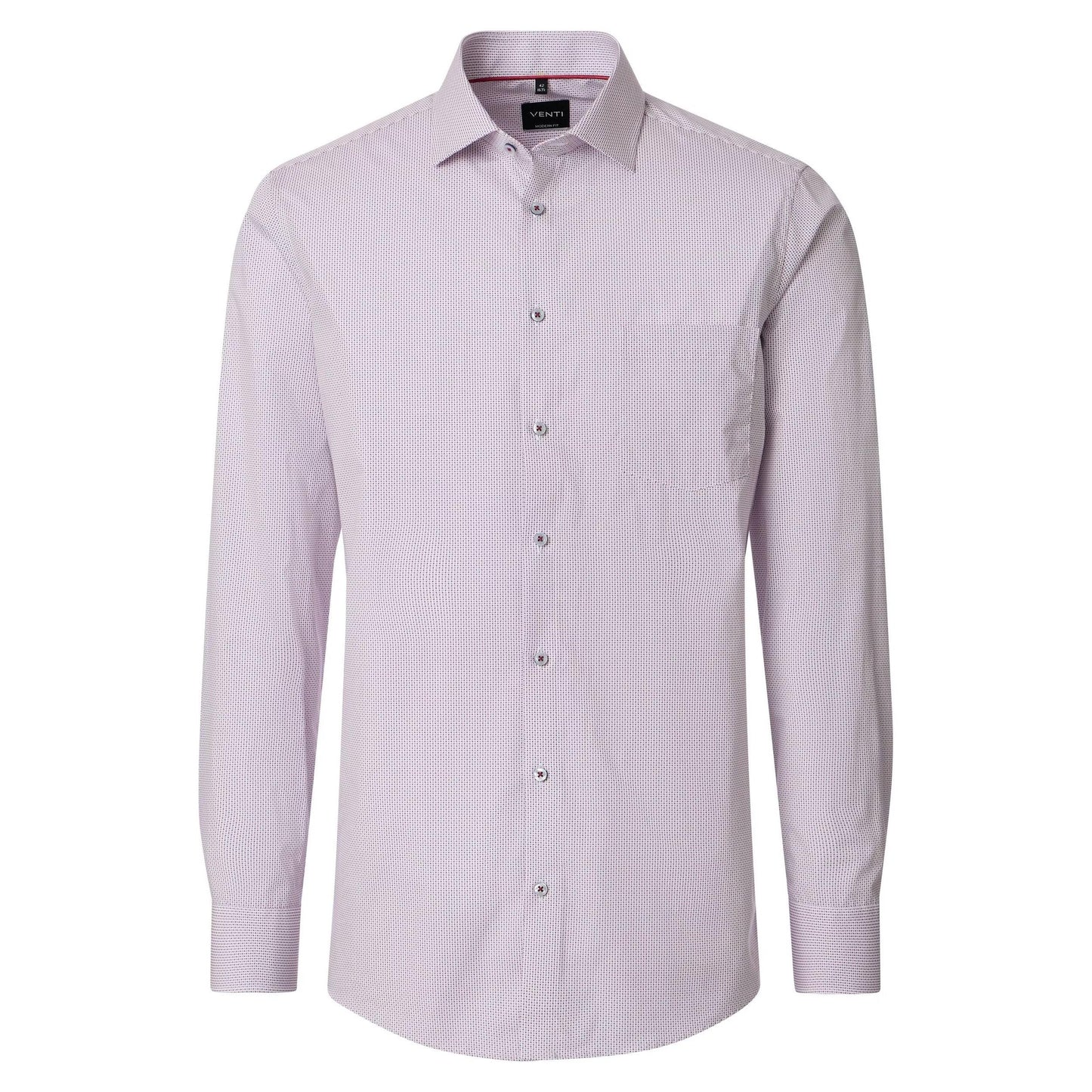 MODERN FIT MINI PRINT-MENS DRESS SHIRTS-VENTI-JB Evans Fashions & Footwear