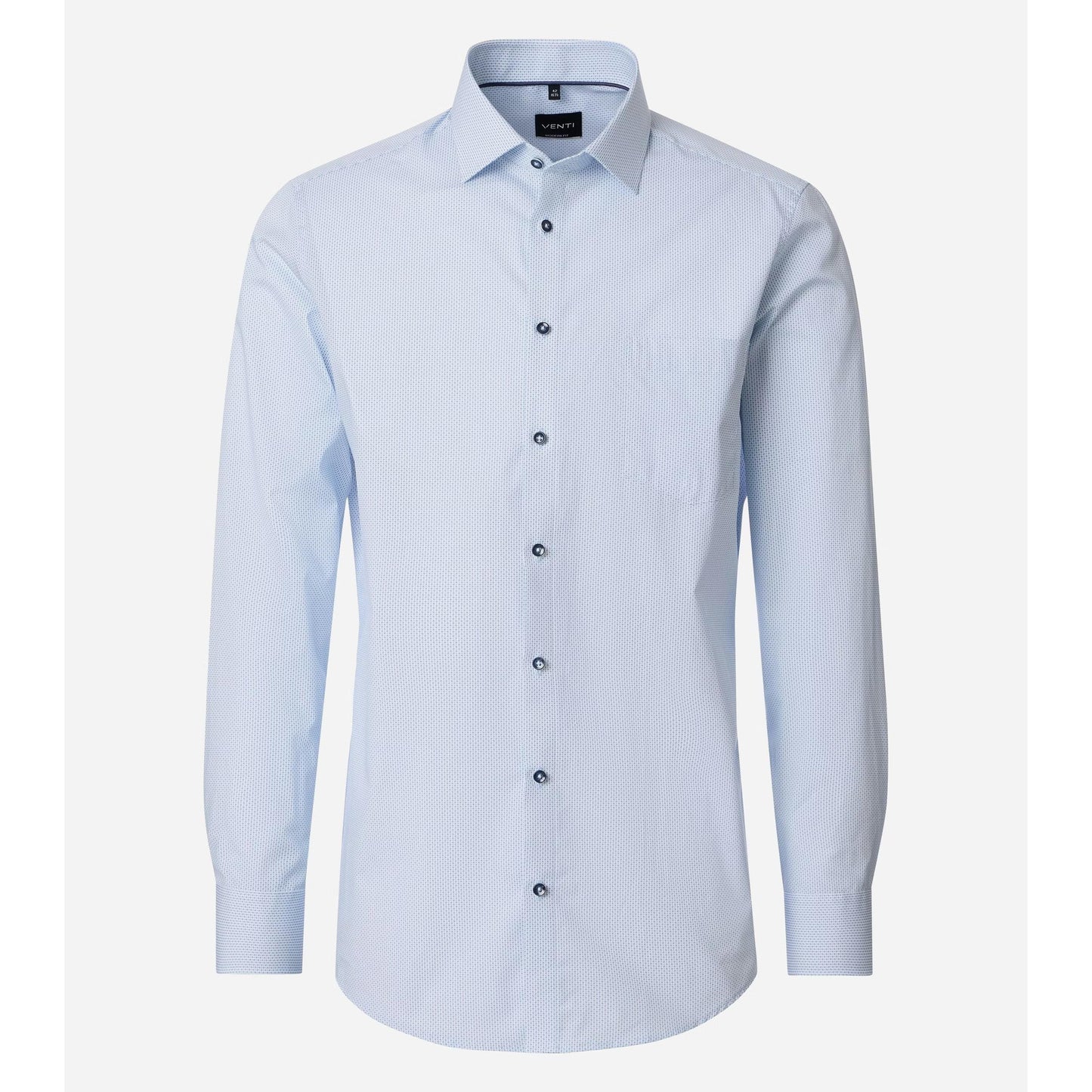 MODERN FIT MINI PRINT-MENS DRESS SHIRTS-VENTI-JB Evans Fashions & Footwear