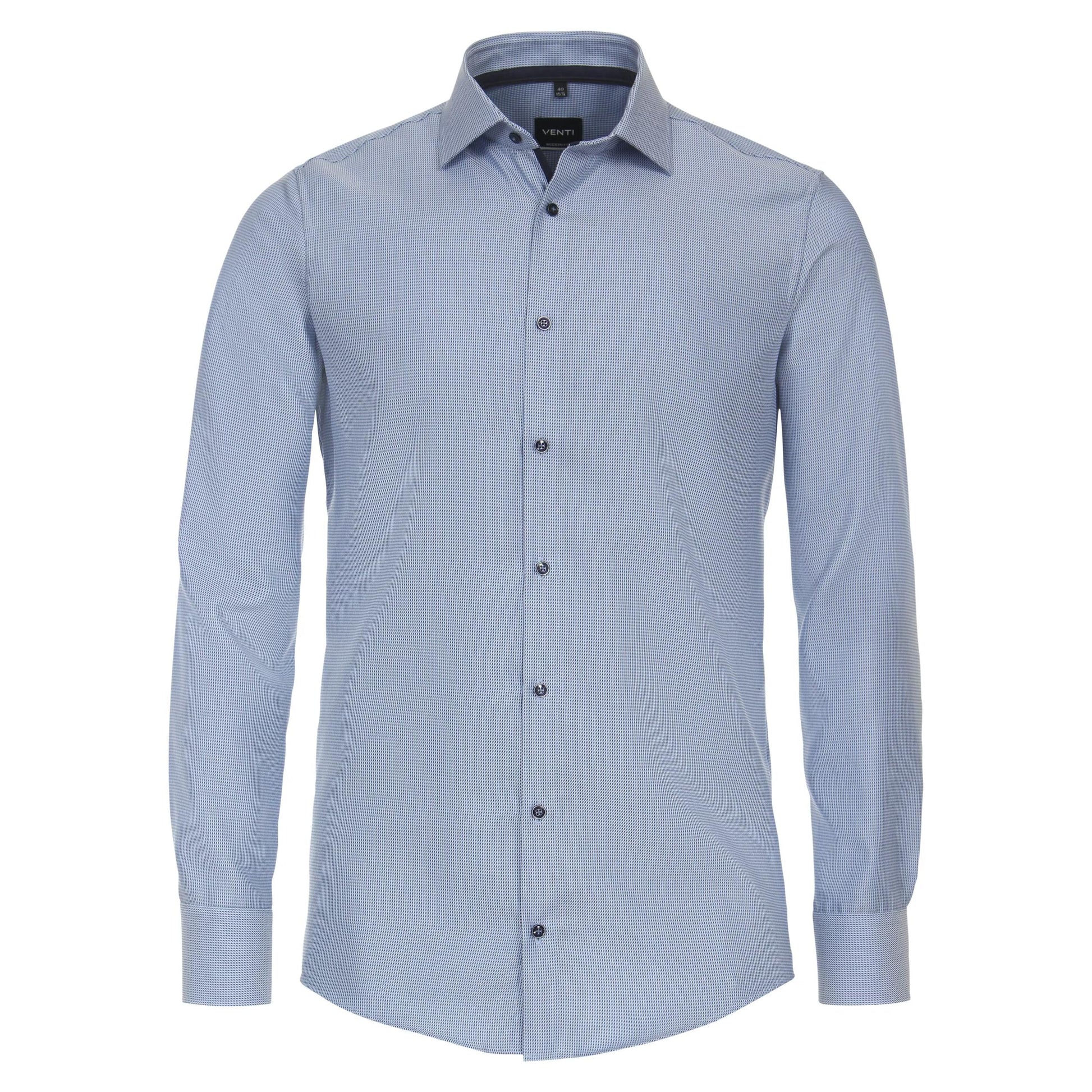 MODERN FIT MINI TONAL-MENS DRESS SHIRTS-VENTI-JB Evans Fashions & Footwear