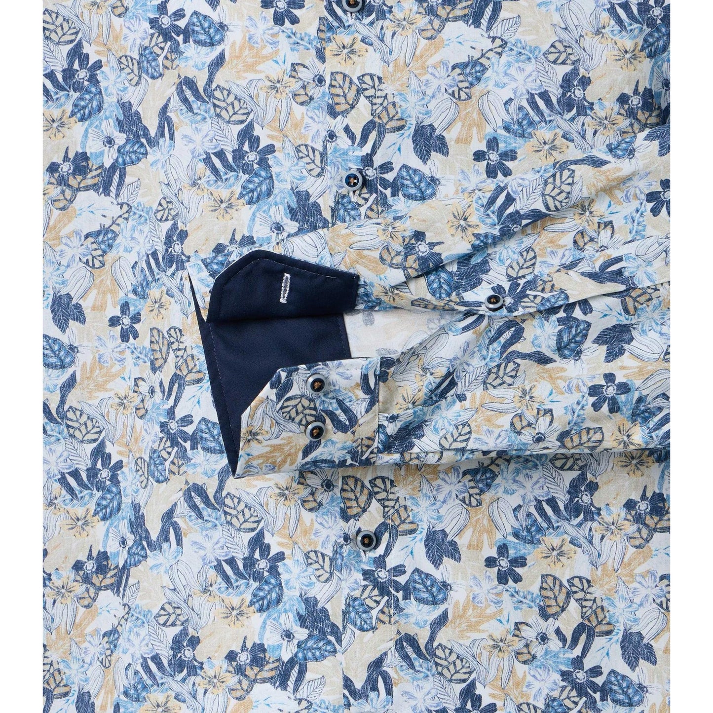 MODERN FIT STAR PRINT-MENS DRESS SHIRTS-VENTI-JB Evans Fashions & Footwear
