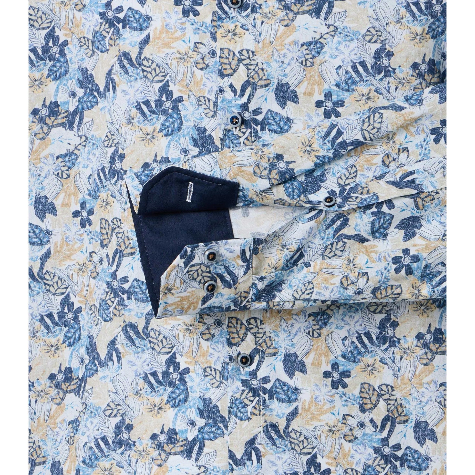 MODERN FIT STAR PRINT-MENS DRESS SHIRTS-VENTI-JB Evans Fashions & Footwear