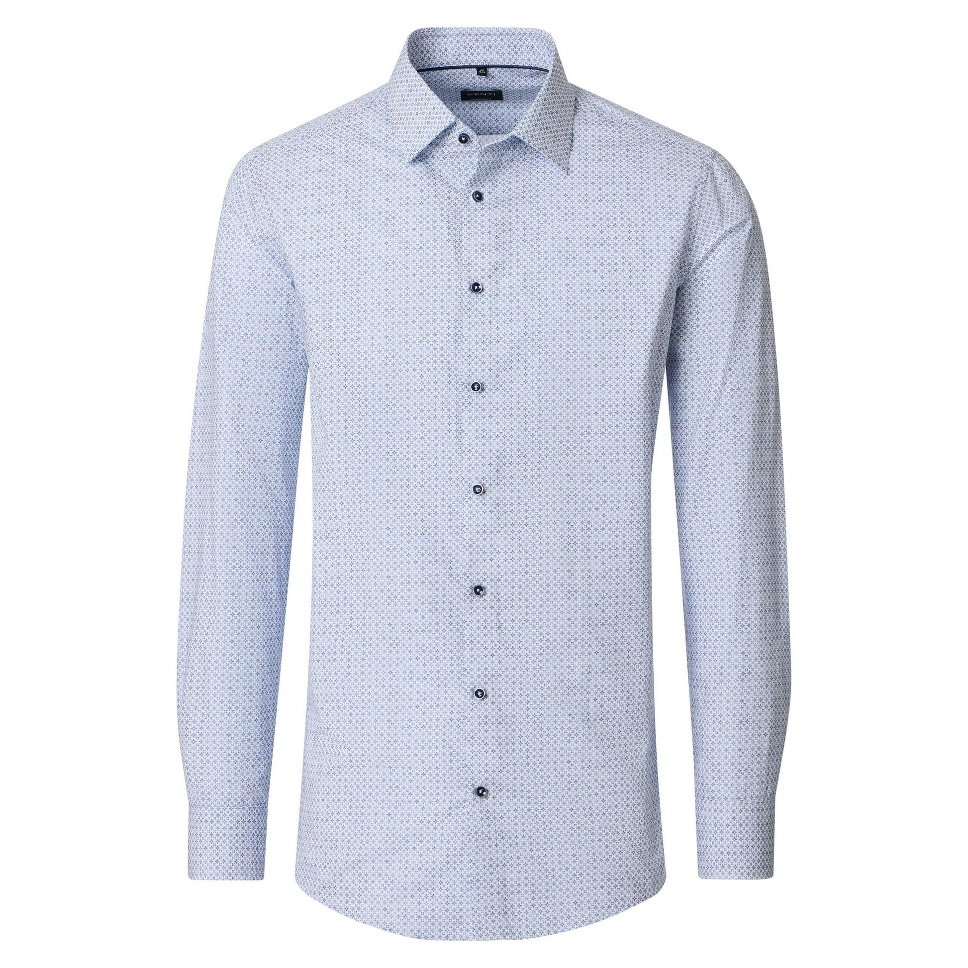 MODERN FIT STAR PRINT-MENS DRESS SHIRTS-VENTI-JB Evans Fashions & Footwear