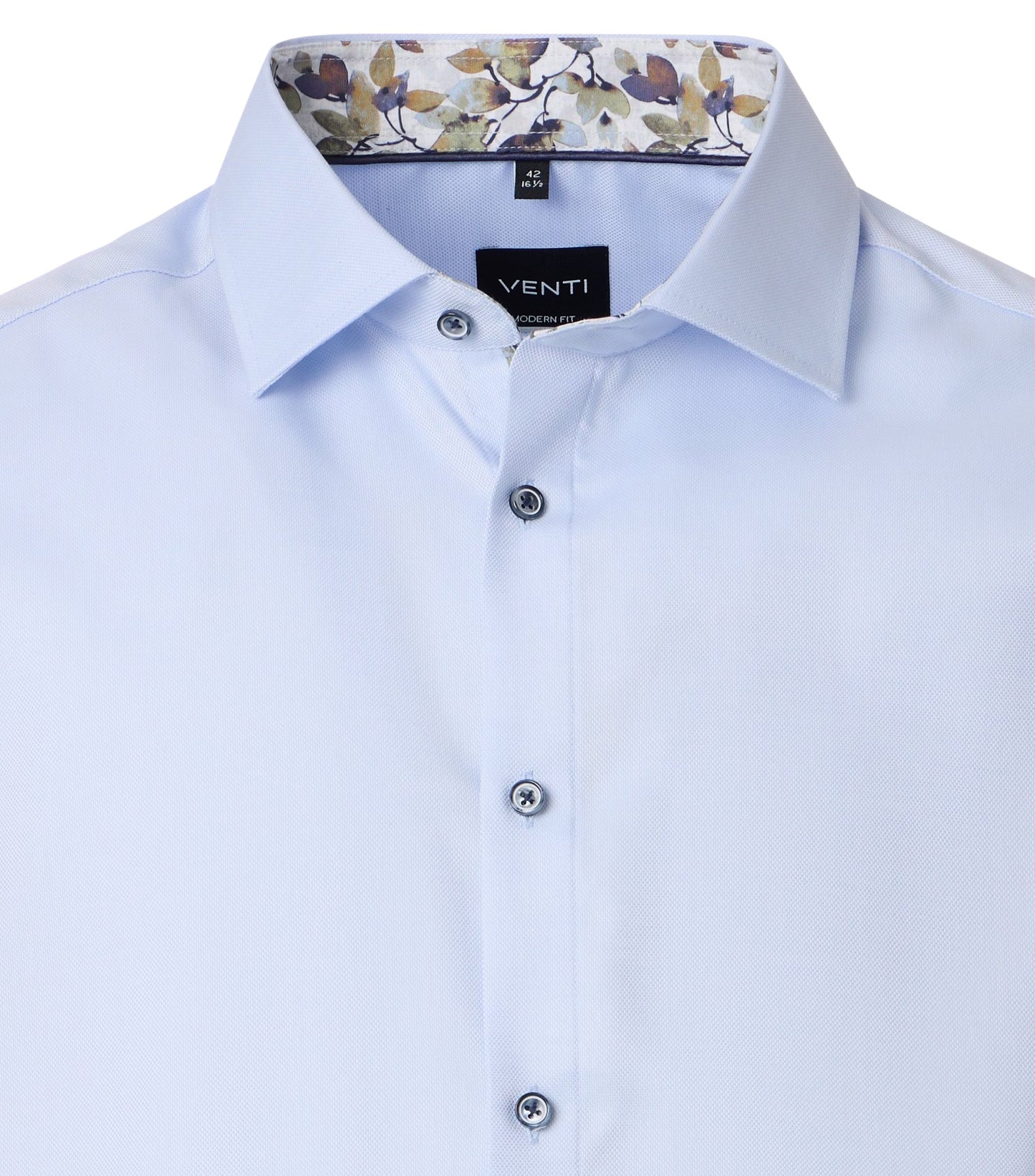 MODERN FIT STRUCTURE FABRIC-MENS DRESS SHIRTS-VENTI-JB Evans Fashions & Footwear