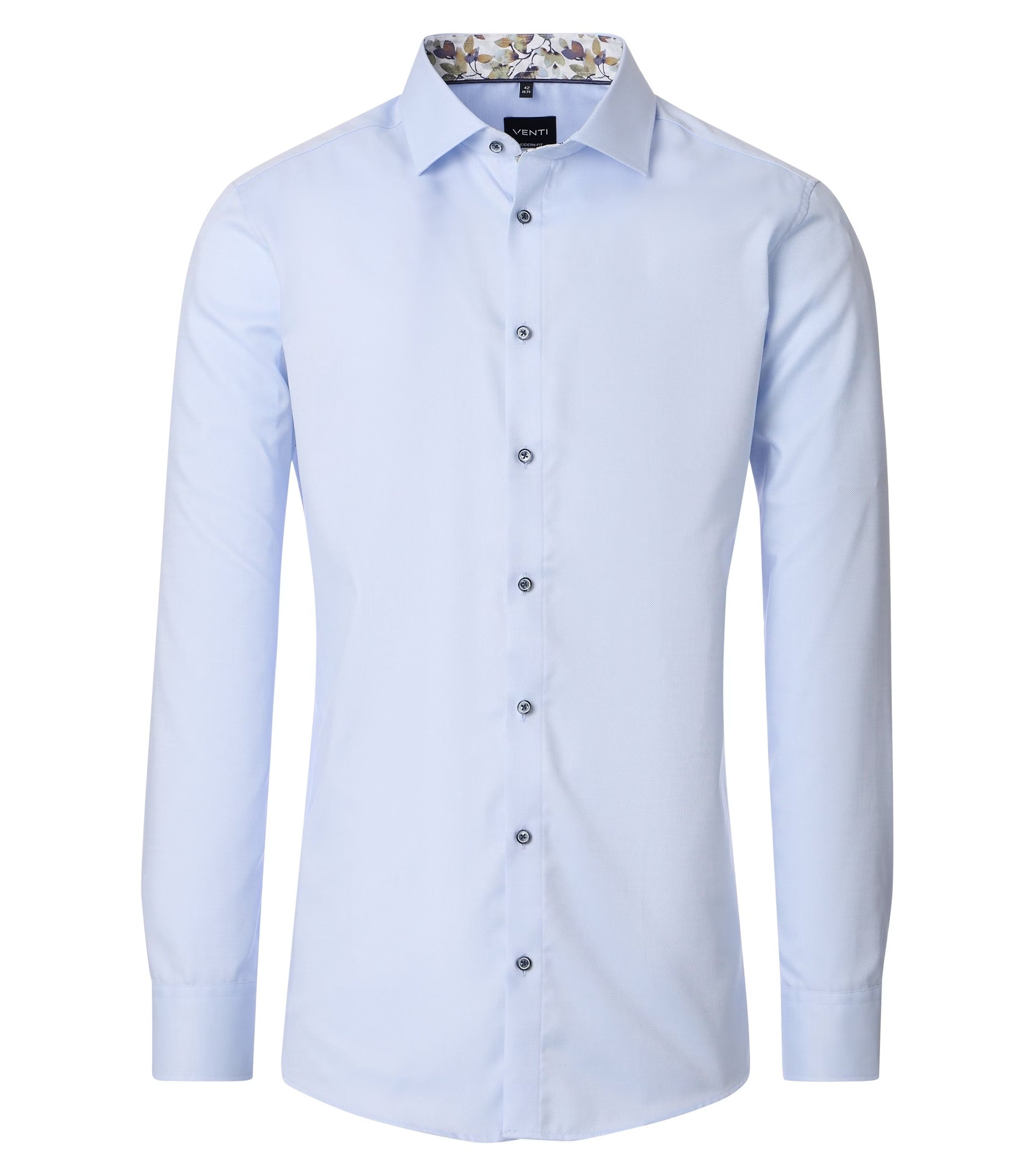 MODERN FIT STRUCTURE FABRIC-MENS DRESS SHIRTS-VENTI-JB Evans Fashions & Footwear