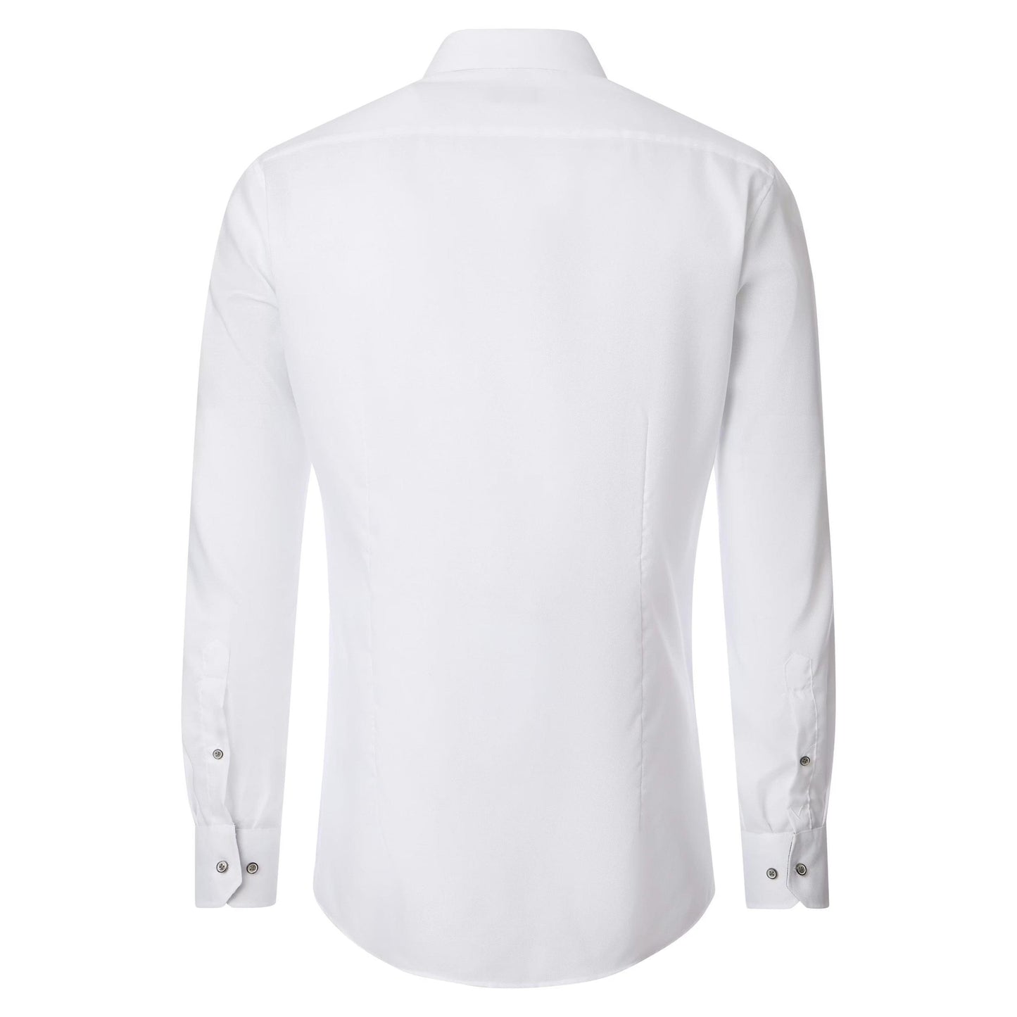 MODERN FIT STRUCTURE W/ BROWN BUTTON-MENS DRESS SHIRTS-VENTI-JB Evans Fashions & Footwear