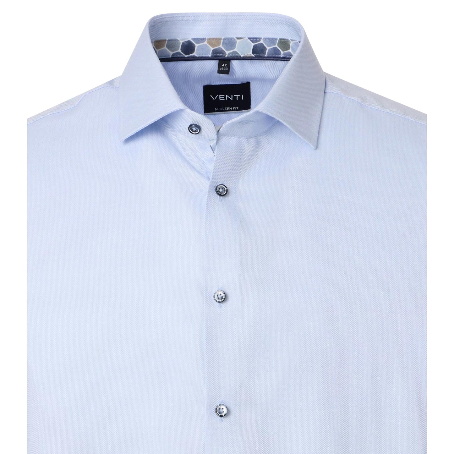 MODERN FIT TEXTURE WEAVE-MENS DRESS SHIRTS-VENTI-JB Evans Fashions & Footwear
