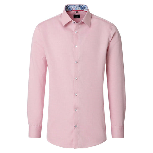 MODERN FIT TEXTURED TONAL WEAVE-MENS DRESS SHIRTS-VENTI-JB Evans Fashions & Footwear