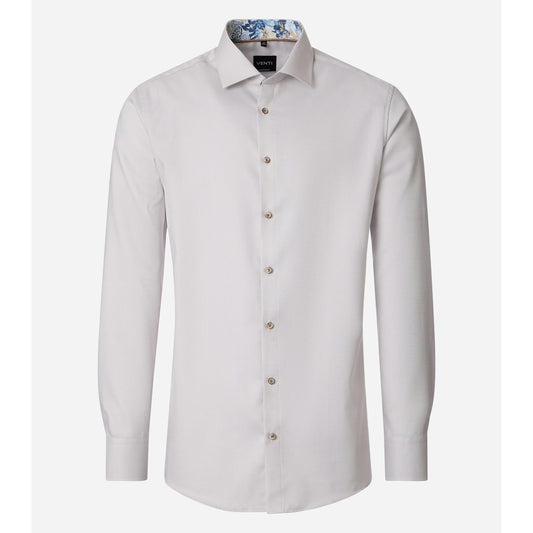 MODERN FIT TEXTURED WEAVE-MENS DRESS SHIRTS-VENTI-JB Evans Fashions & Footwear
