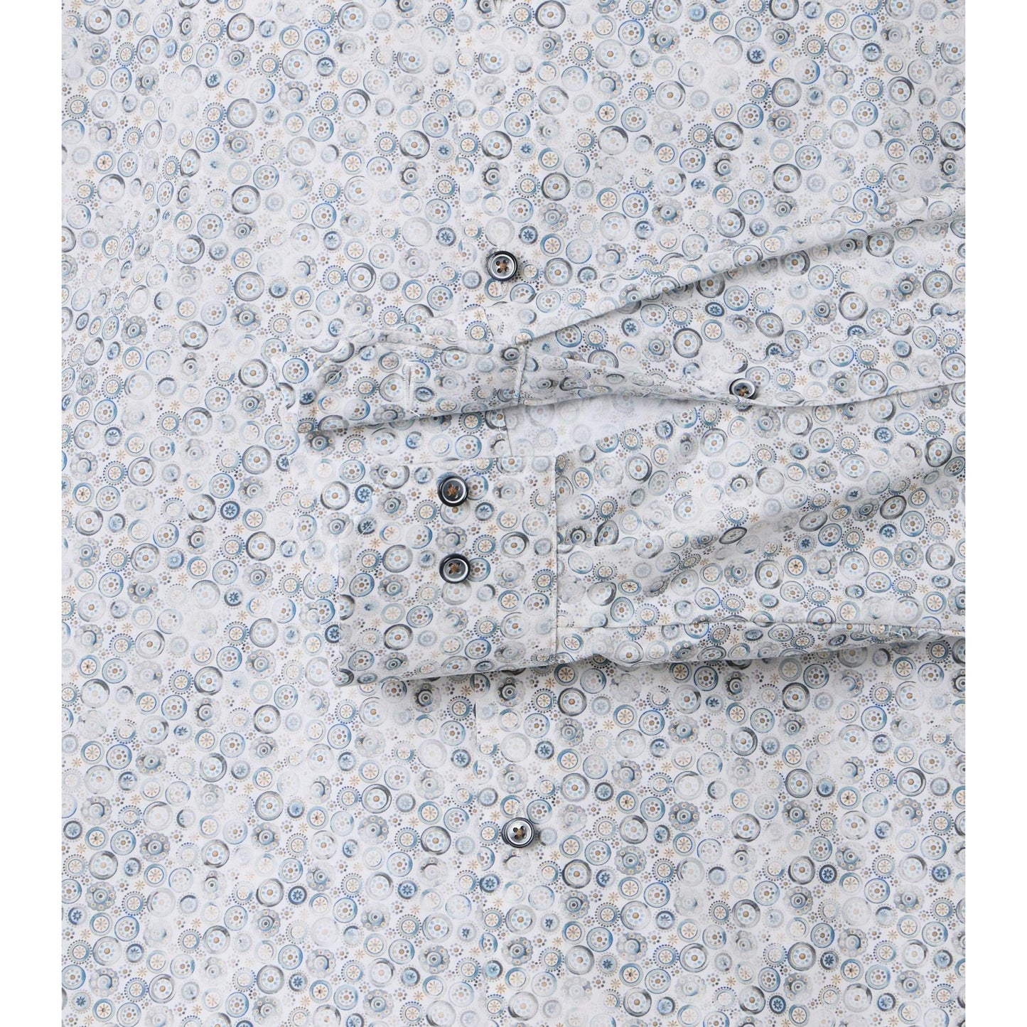 MODERN FIT WHEEL PRINT-MENS DRESS SHIRTS-VENTI-JB Evans Fashions & Footwear