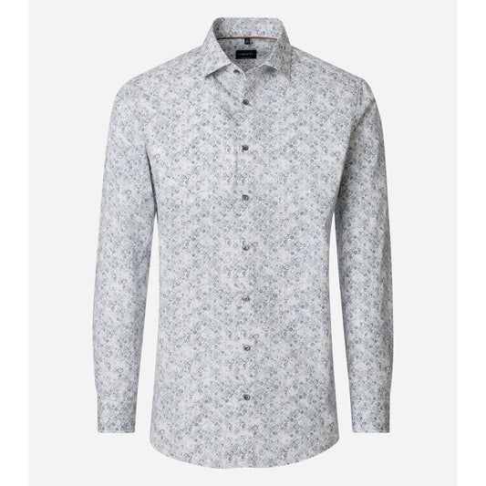 MODERN FIT WHEEL PRINT-MENS DRESS SHIRTS-VENTI-JB Evans Fashions & Footwear