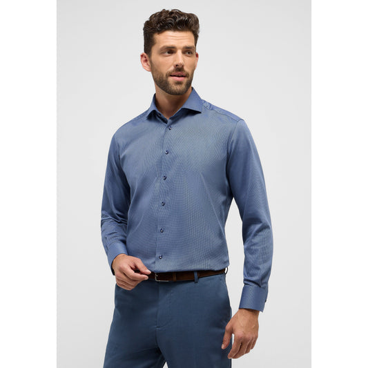 MODERN FIT WOVEN DOBBY-MENS DRESS SHIRTS-ETERNA-JB Evans Fashions & Footwear