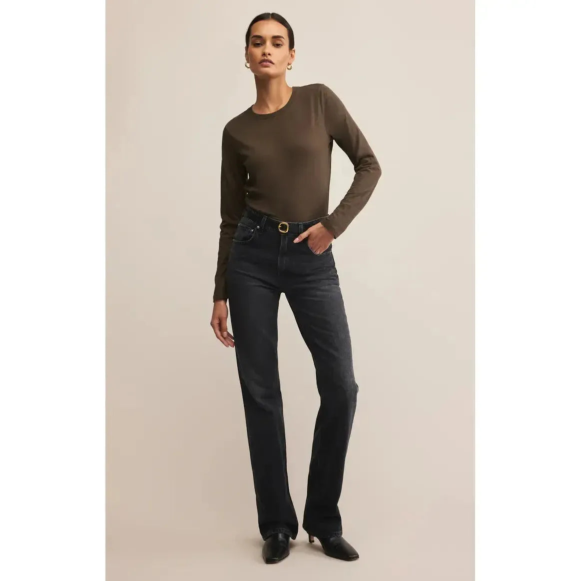 MODERN SLUB LS TEE-LADIES T-SHIRTS & TANKS-Z SUPPLY-JB Evans Fashions & Footwear