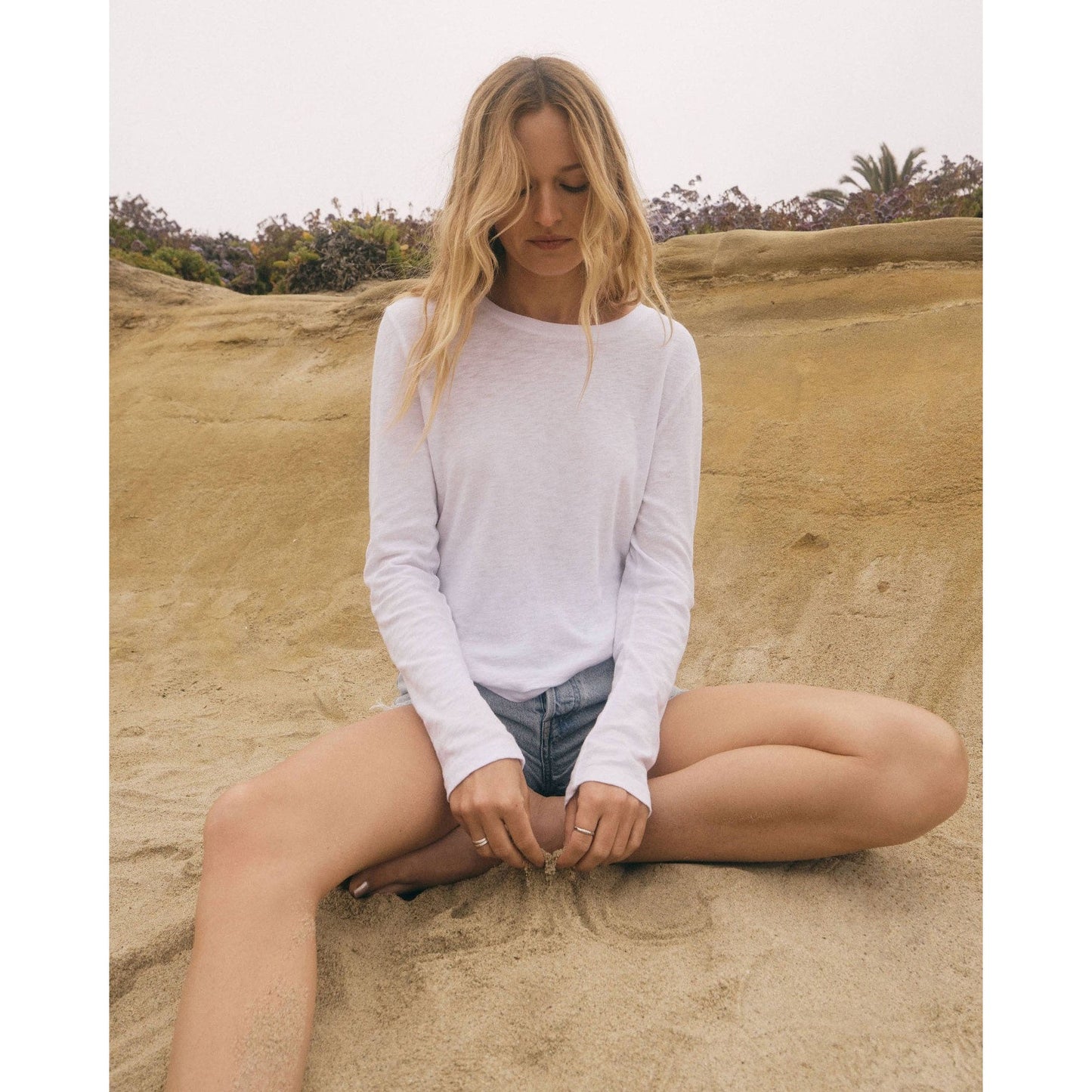 MODERN SLUB TEE LS-LADIES T-SHIRTS & TANKS-Z SUPPLY-JB Evans Fashions & Footwear