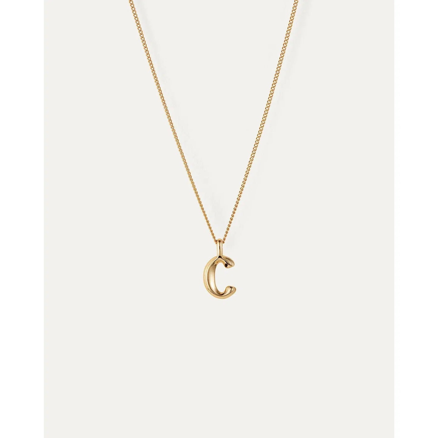 MONOGRAM NECKLACE - C-JB1251G-C-NECKGOLD-LADIES ACCESSORIES-JENNY BIRD-JB Evans Fashions & Footwear