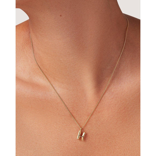 MONOGRAM NECKLACE - H-LADIES ACCESSORIES-JENNY BIRD-JB Evans Fashions & Footwear