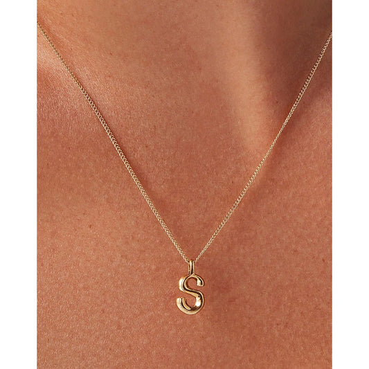 MONOGRAM NECKLACE - S-JB1251G-S-NECKGOLD-LADIES ACCESSORIES-JENNY BIRD-JB Evans Fashions & Footwear