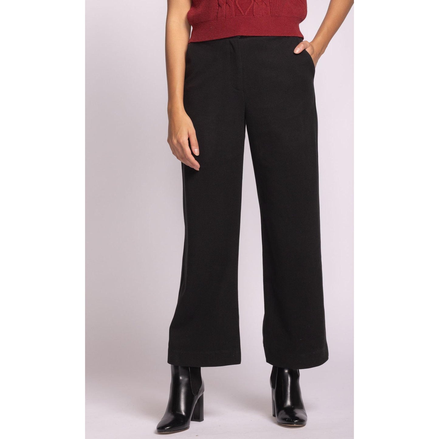 NADIA FULL PANT-LADIES PANTS-PINK MARTINI-JB Evans Fashions & Footwear