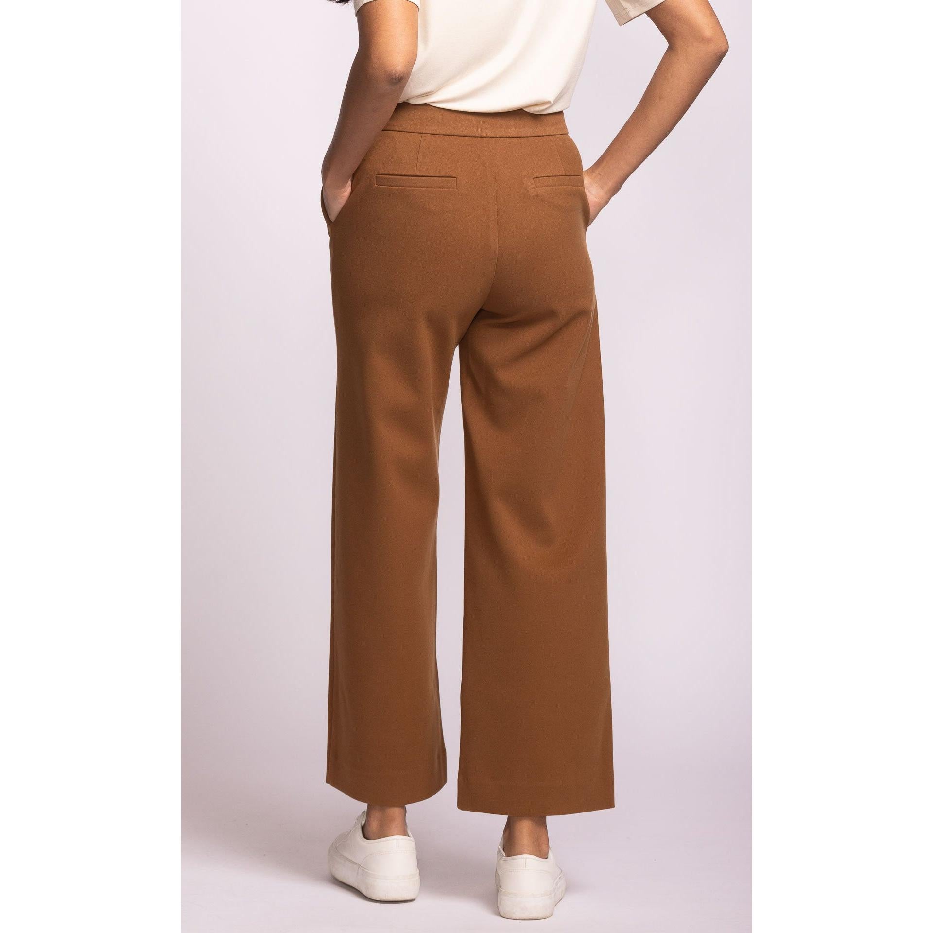 NADIA FULL PANTS-LADIES PANTS-PINK MARTINI-JB Evans Fashions & Footwear