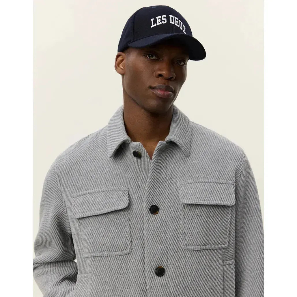 NASH TWILL WOOL JACKET-MENS LIGHTWEIGHT COATS & JACKETS-LES DEUX-JB Evans Fashions & Footwear