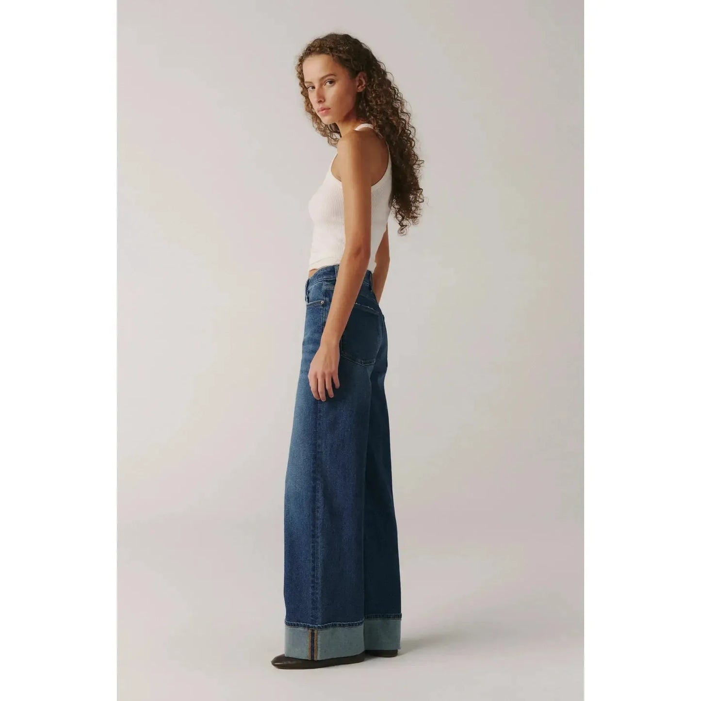 NCE DOUBLE CUFF-LADIES DENIM-WARP & WEFT-JB Evans Fashions & Footwear