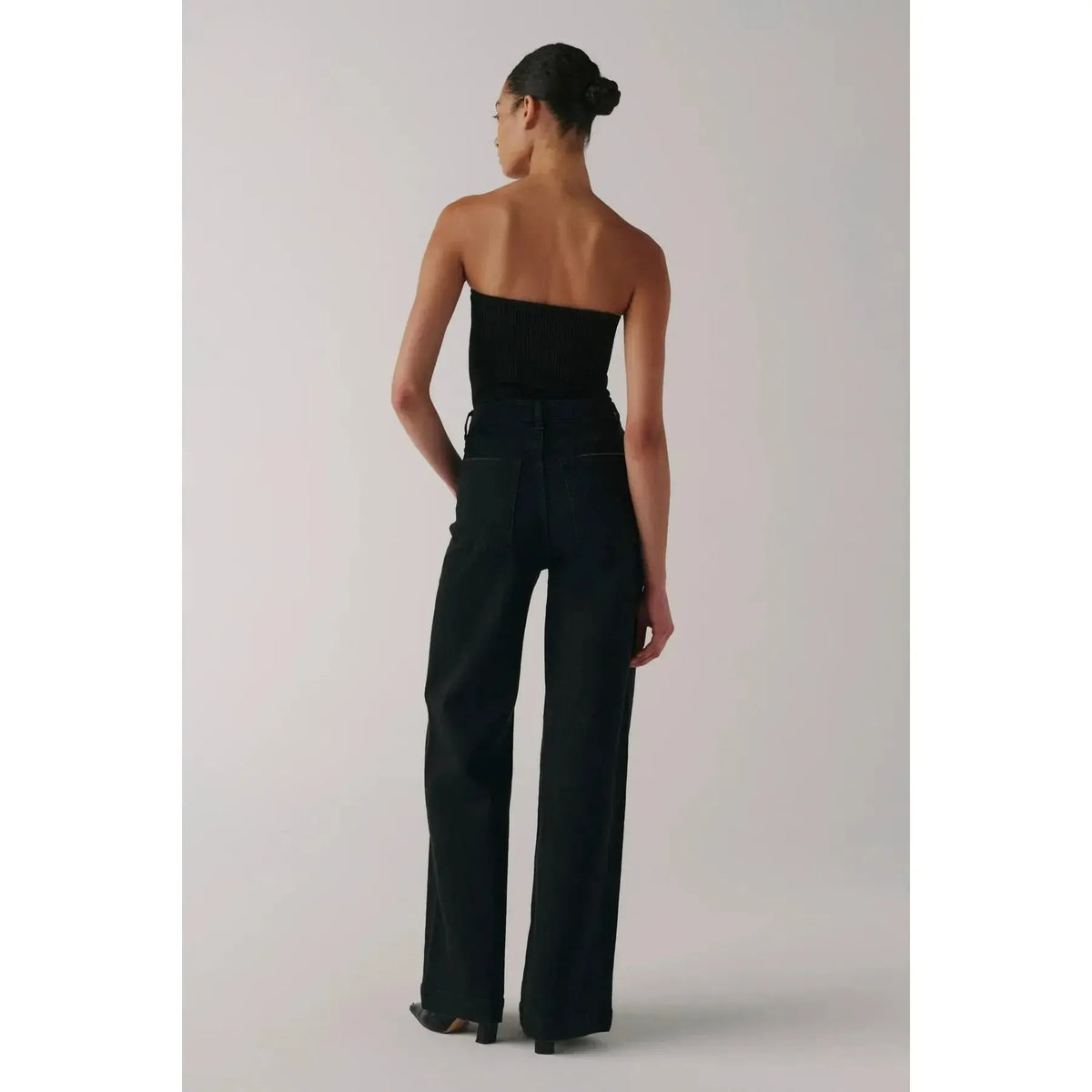 NCE WIDE LEG-LADIES DENIM-WARP & WEFT-JB Evans Fashions & Footwear