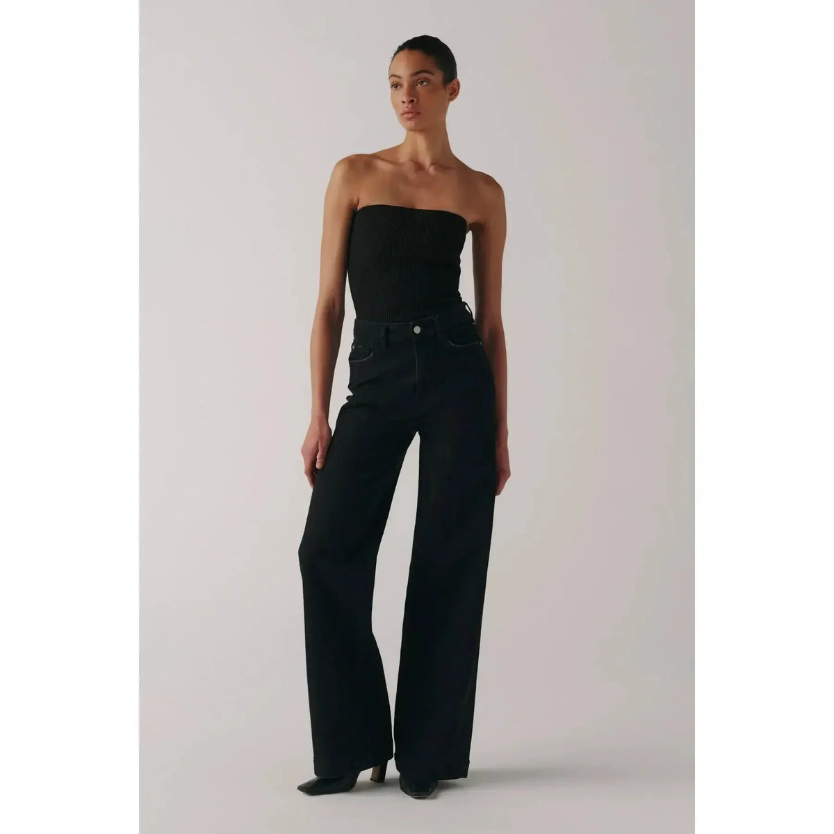 NCE WIDE LEG-LADIES DENIM-WARP & WEFT-JB Evans Fashions & Footwear