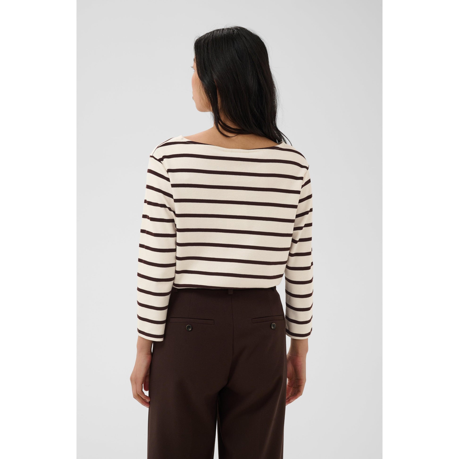 NELA CREW NECK TOP-LADIES TOPS-PART TWO-JB Evans Fashions & Footwear
