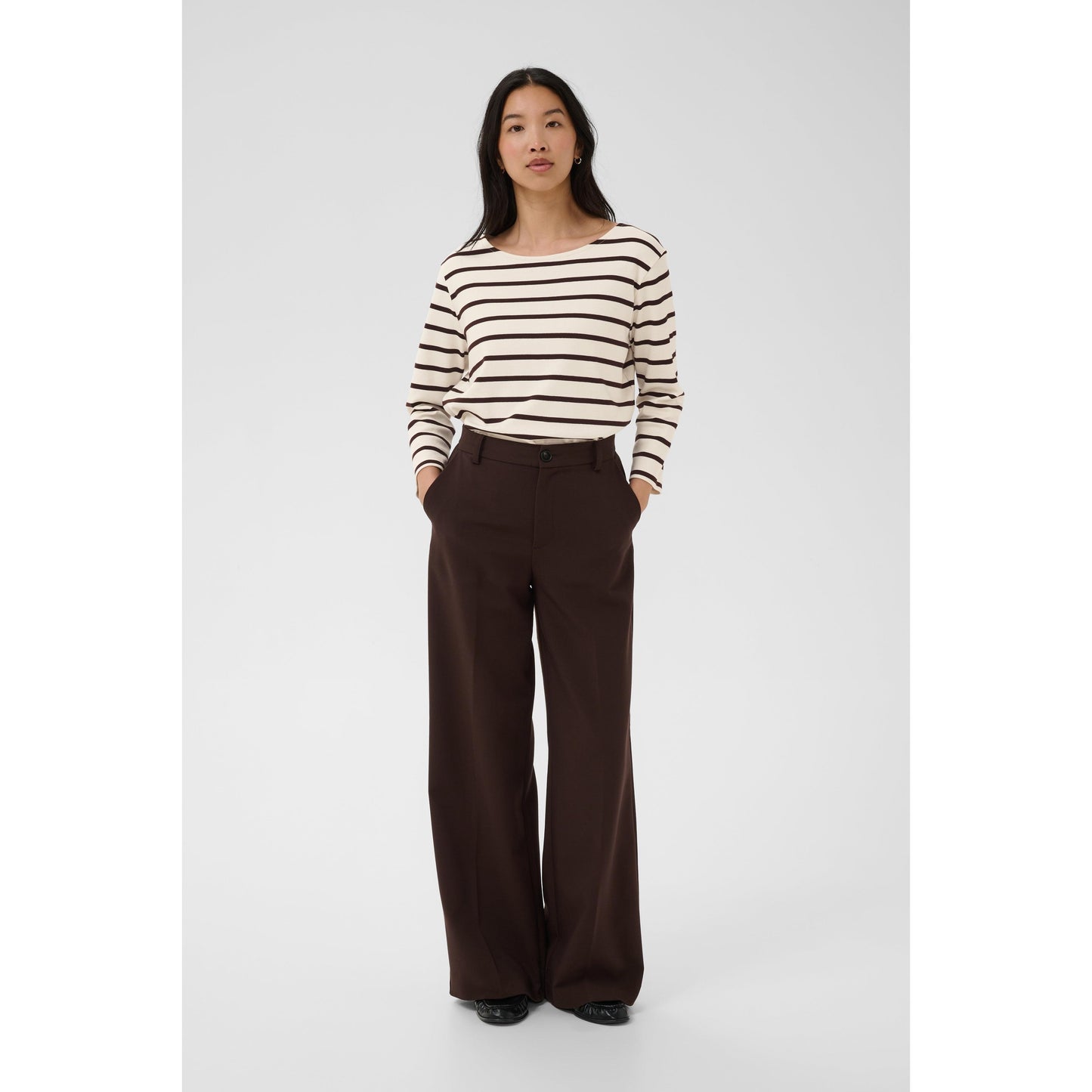 NELA CREW NECK TOP-LADIES TOPS-PART TWO-JB Evans Fashions & Footwear