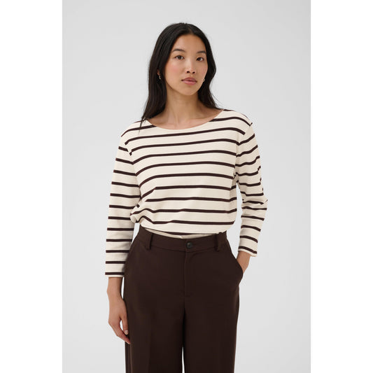 NELA CREW NECK TOP-LADIES TOPS-PART TWO-JB Evans Fashions & Footwear