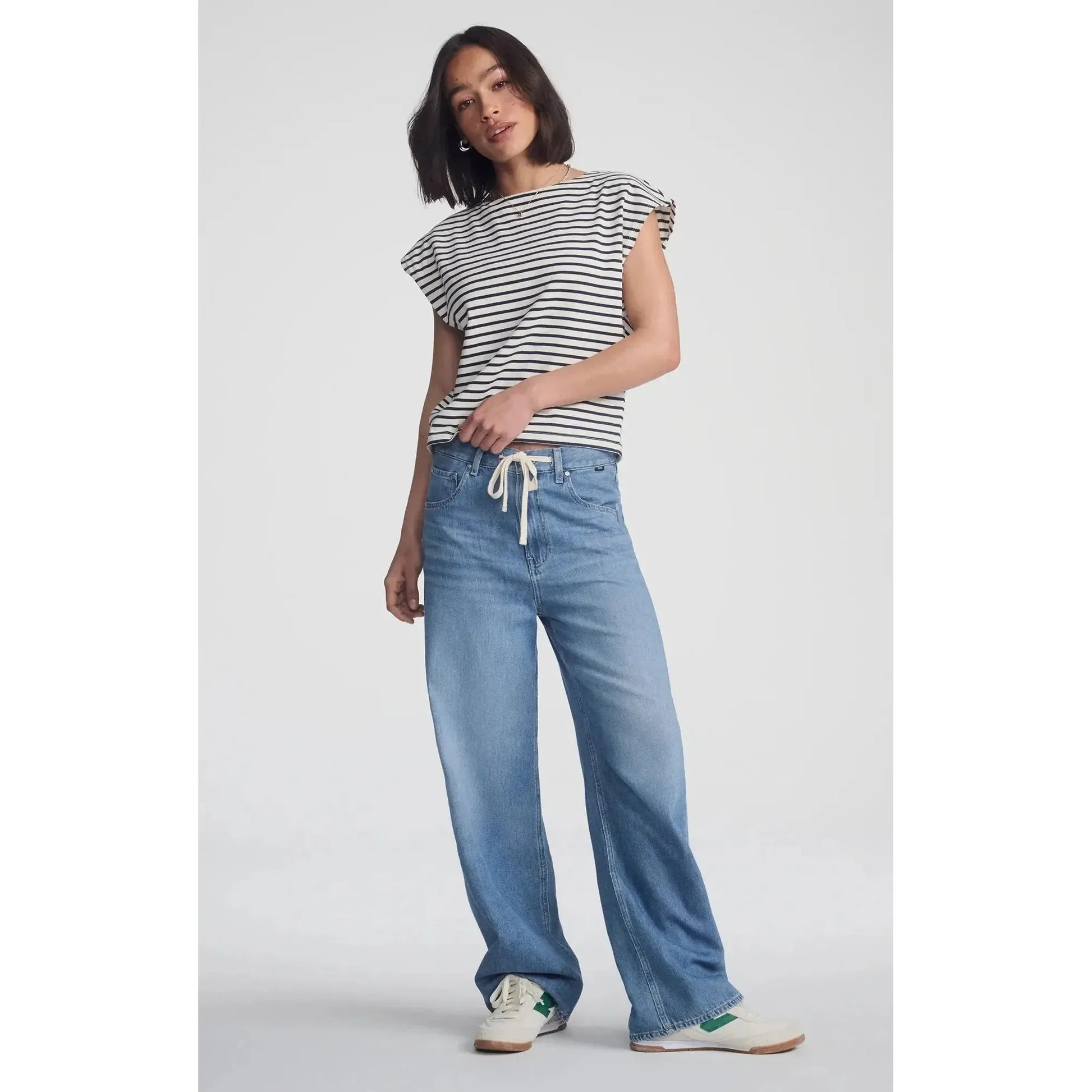 NELLA LT BLUE WELL BLUE-LADIES DENIM-MAVI-JB Evans Fashions & Footwear