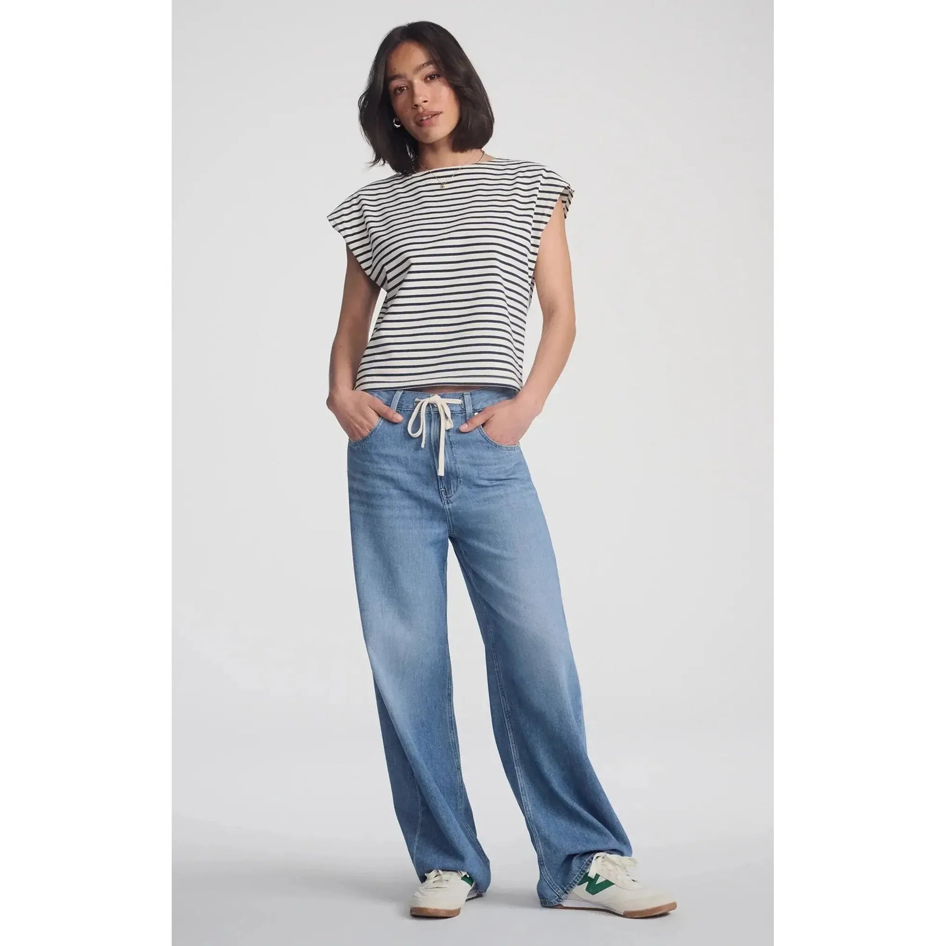 NELLA LT BLUE WELL BLUE-LADIES DENIM-MAVI-JB Evans Fashions & Footwear
