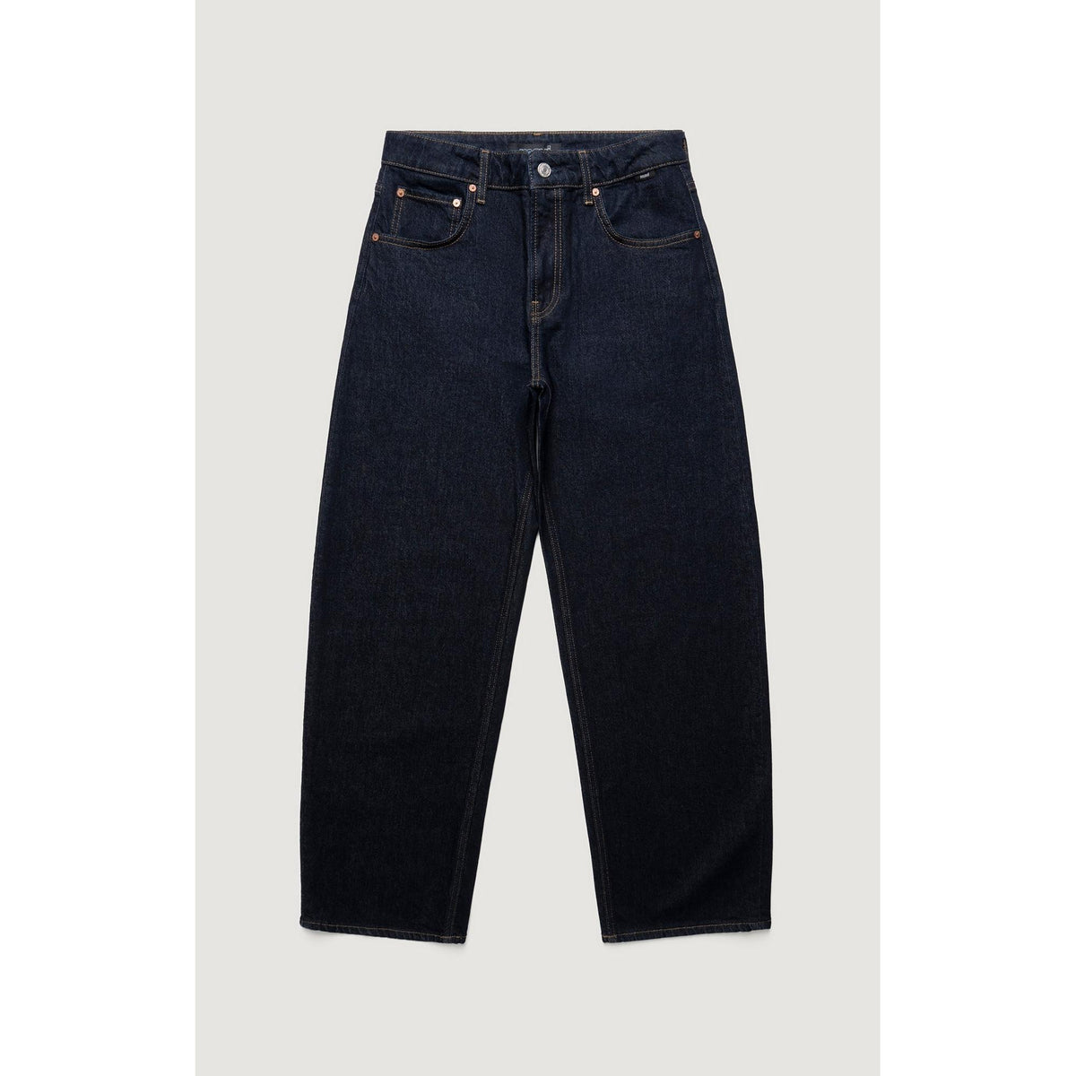 NICA RINSE CLASSIC BLUE HIGH RISE BARREL-LADIES DENIM-MAVI-JB Evans Fashions & Footwear