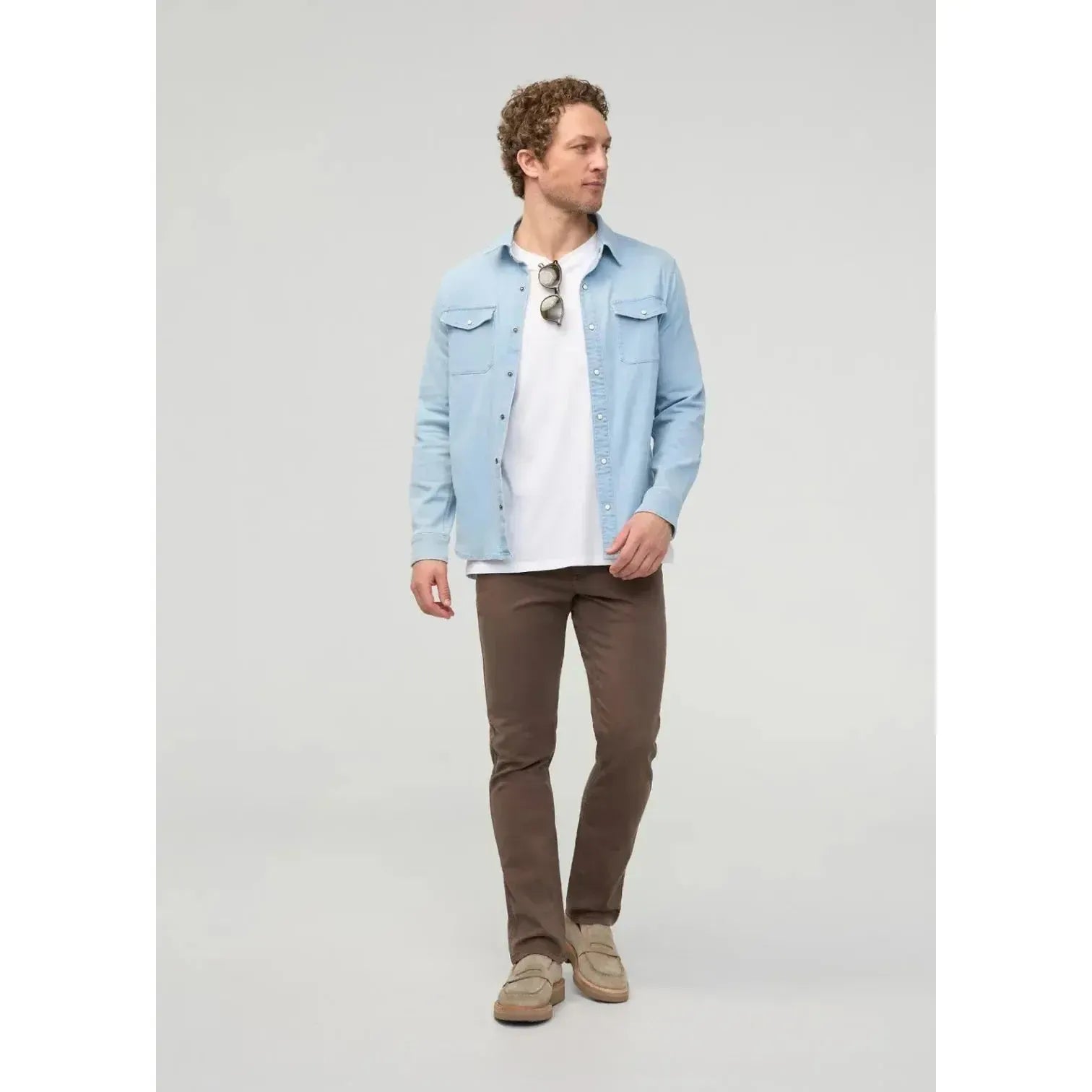 NO SWEAT SLIM STRAIGHT-MENS PANTS-DUER-JB Evans Fashions & Footwear