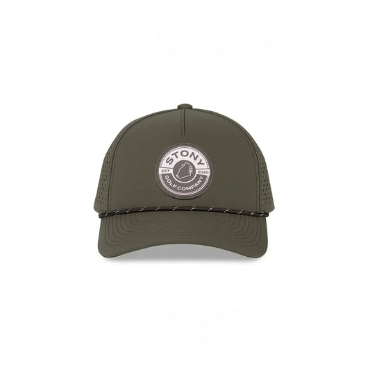 NORTHLINE ROPE SNAPBACK OLIVE-MENS HATS-STONY WILDS-JB Evans Fashions & Footwear