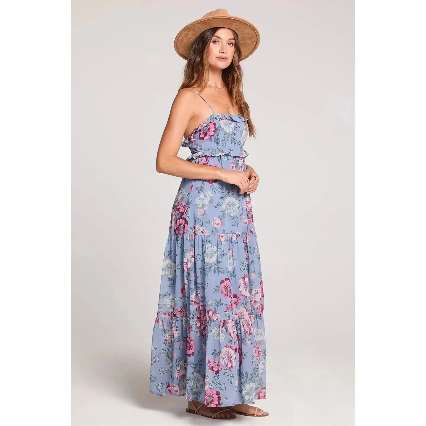 OAKLEE MAXI DRESS-LADIES DRESSES & JUMPERS-SALTWATER-JB Evans Fashions & Footwear